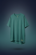 T-shirt accent bleu canard signature drop